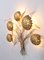 Hollywood Regency Wall Sculpture Hydrangea by Hans Kögl, 1970s 6
