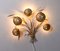 Hollywood Regency Wall Sculpture Hydrangea by Hans Kögl, 1970s 4