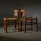 Wicker Chair Set, 1960s, Set of 4 5