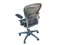 Ergonomischer Aeron Bürostuhl aus grauem Stoff, Nylon Kunststoff & Metall von Herman Miller, 1990er 9