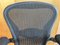 Ergonomischer Aeron Bürostuhl aus grauem Stoff, Nylon Kunststoff & Metall von Herman Miller, 1990er 2