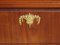 Mahogany Bed with Bronze Decorations, 1930s 5