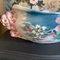 French Majolica Pansies Planter by Keller Guerin Luneville, 1890s 3