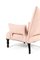 Suite de Fauteuils en Lin à Rayures Roses 7