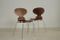 3101 Chairs by Arne Jacobsen for Fritz Hansen, 1973, Set of 2 3