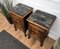 Tables de Chevet en Noyer et Marbre Portoro, Italie, 1930s, Set de 2 6