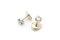 Platinum Diamond Stud Earrings, Set of 2 1