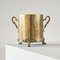 Early 20th Century Bombshell Trench Art Vase in Patinated Brass, 1950s, Image 7