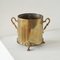 Early 20th Century Bombshell Trench Art Vase in Patinated Brass, 1950s, Image 6
