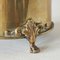 Early 20th Century Bombshell Trench Art Vase in Patinated Brass, 1950s, Image 3