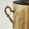 Early 20th Century Bombshell Trench Art Vase in Patinated Brass, 1950s, Image 5