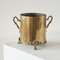 Early 20th Century Bombshell Trench Art Vase in Patinated Brass, 1950s, Image 2