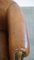 Vintage Club Chair in Sheep Leather with Decorative Nail Finish and Colours 8