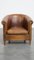 Vintage Club Chair in Sheep Leather with Decorative Nail Finish and Colours 2
