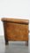 Vintage Club Chair in Sheep Leather with Decorative Nail Finish and Colours 3