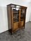 Empire Mahogany Glazed Cabinet with Columns 2