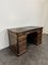 Brown Walnut Pedestal Desk 2