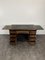 Brown Walnut Pedestal Desk 3