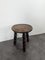 Brown Wooden Tripod Stool 2