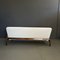 Vintage Italian Sofa in White Bouclé Fabric and Wood from Pizzetti, 1960s 4