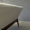 Vintage Italian Sofa in White Bouclé Fabric and Wood from Pizzetti, 1960s 12