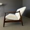 Vintage Italian Sofa in White Bouclé Fabric and Wood from Pizzetti, 1960s 8