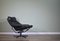 Norwegian Leather Swivel Chair from Skoghaug, 1960s 10