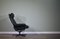Norwegian Leather Swivel Chair from Skoghaug, 1960s 9