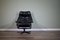 Norwegian Leather Swivel Chair from Skoghaug, 1960s 6
