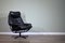 Norwegian Leather Swivel Chair from Skoghaug, 1960s 11