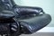 Norwegian Leather Swivel Chair from Skoghaug, 1960s 4