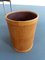 Danish Waste Basket in Leather, 1960s 6