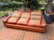 Vintage Three-Seater Leather Sofa by Tito Agnoli for Poltrona Frau, 1970s, Image 2