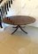Antique Edwardian Oval Dining Table in Figured Mahogany, 1910, Image 1