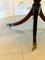 Antique Edwardian Oval Dining Table in Figured Mahogany, 1910, Image 11