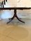 Antique Edwardian Oval Dining Table in Figured Mahogany, 1910, Image 9
