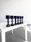 Vintage Hyrrä Blue Glass Vases by Kaj Franck, 1965, Set of 6 5
