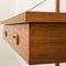 Danish Teak Desk Home Office Shelving Unit, 1960s, Image 15