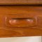 Danish Teak Desk Home Office Shelving Unit, 1960s, Image 16