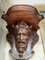 Carved Wooden Devil Face Wall Shelf, Image 7
