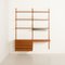 Home Office Wall Unit with Desk and Lamp by Poul Cadovius or Cado, Denamrk, 1960s, Image 6