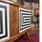 Two-Door Sideboard with Op Art Motif, 1950 10