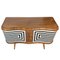 Two-Door Sideboard with Op Art Motif, 1950 7