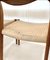 Model 71 Dining Chair in Walnut and Paper Cord by Niels Otto Møller for J.L. Møllers, 1950s 7