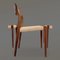 Model 71 Dining Chair in Walnut and Paper Cord by Niels Otto Møller for J.L. Møllers, 1950s 11