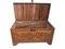 Grand Coffre Antique en Bois de Camphre 20