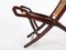 Ninfea Hand-Woven Folding Chair attributed to Gio Ponti for Fratelli Reguitti, Italy, 1950s 10
