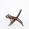 Ninfea Hand-Woven Folding Chair attributed to Gio Ponti for Fratelli Reguitti, Italy, 1950s 4