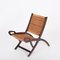 Ninfea Hand-Woven Folding Chair attributed to Gio Ponti for Fratelli Reguitti, Italy, 1950s 2