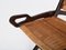 Ninfea Hand-Woven Folding Chair attributed to Gio Ponti for Fratelli Reguitti, Italy, 1950s 14